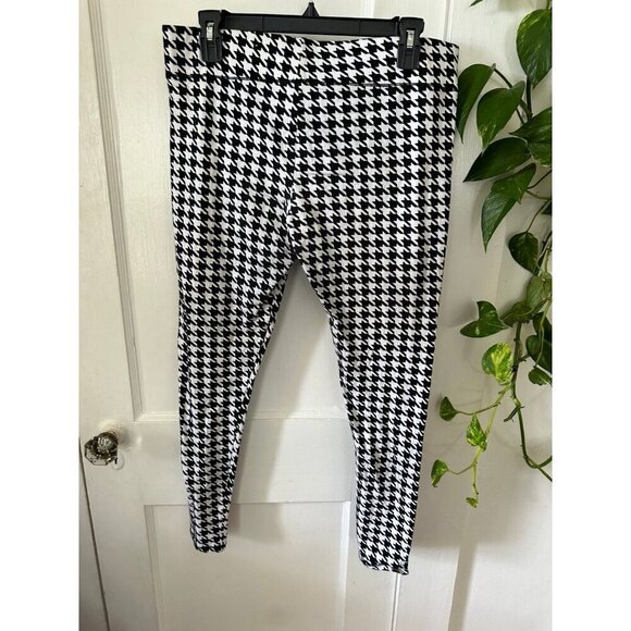 Leggings Houndstooth women’s size medium - Picture 5 of 7